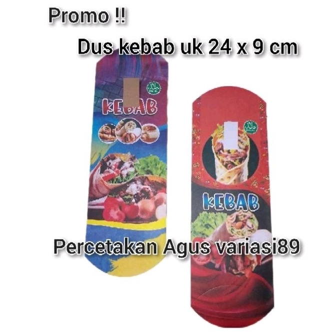 

Promo dus kebab ukuran 24 x 9 cm // kemasan kebab // wadah kebab // kertas kebab.