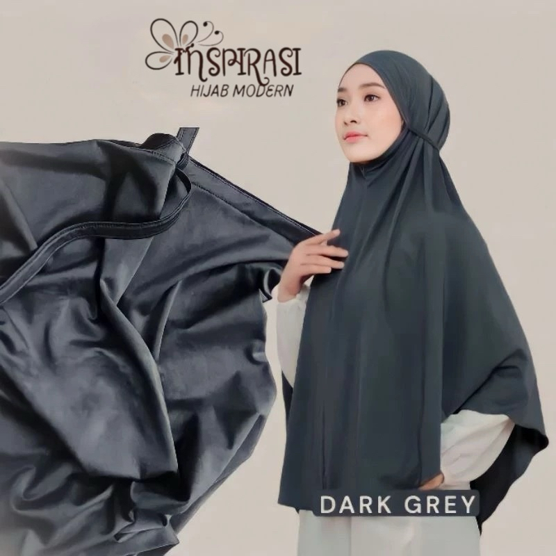 Bergo Maryam Jersey Premium Jumbo XL/Jilbab Bergo Jersey Tali Jumbo