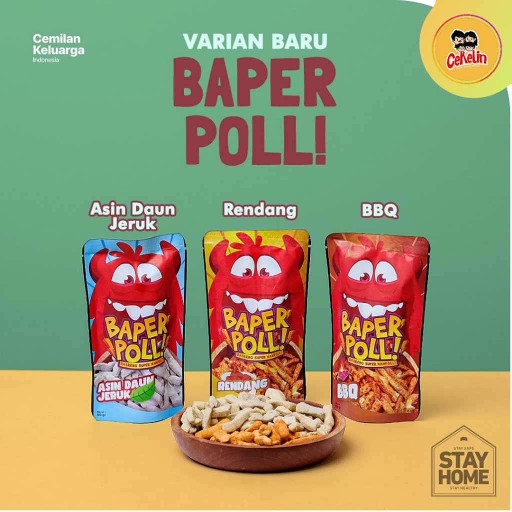 

Cekelin Baper Poll Basreng Super Nampol 50gr