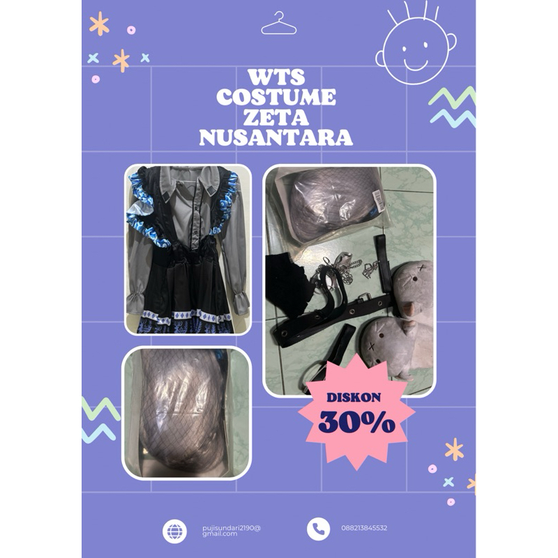 costume zeta nusantara