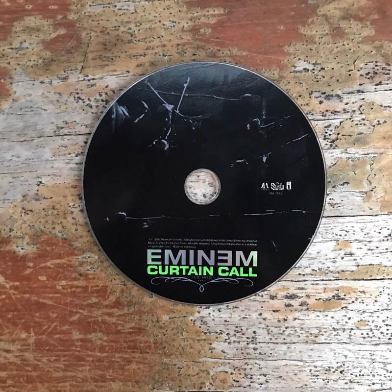 CD Eminem - Curtain Call No Cover