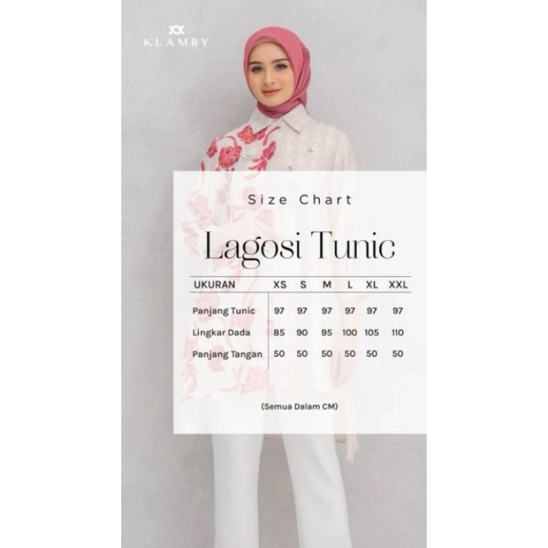 New lagosi tunik magnolia wearing klamby XL