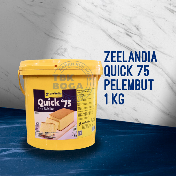 

Pelembut Quick 75 ( 1 Kg ) Penstabil Zeelandia Emulsifier SP