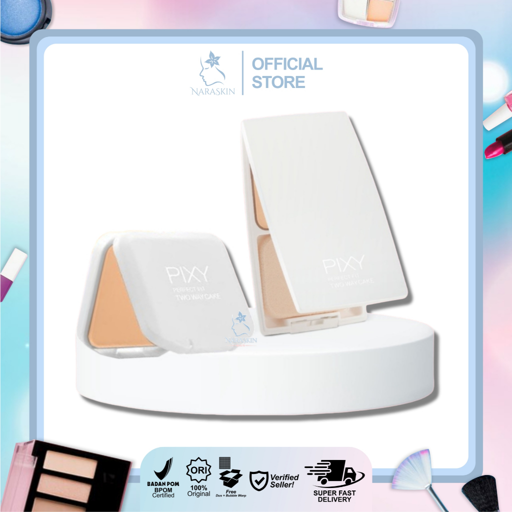 Pixy Perfect Fit Two Way Cake | Refill - Isi Ulang Bedak Padat