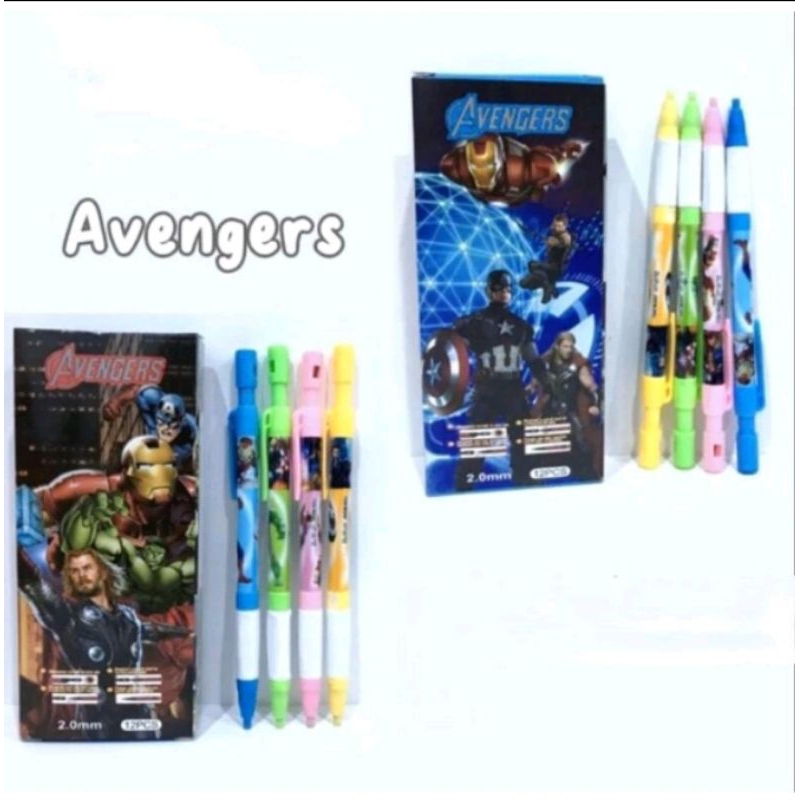 

[ 12 pcs ] PENSIL MEKANIK 2mm KARAKTER DISNEY