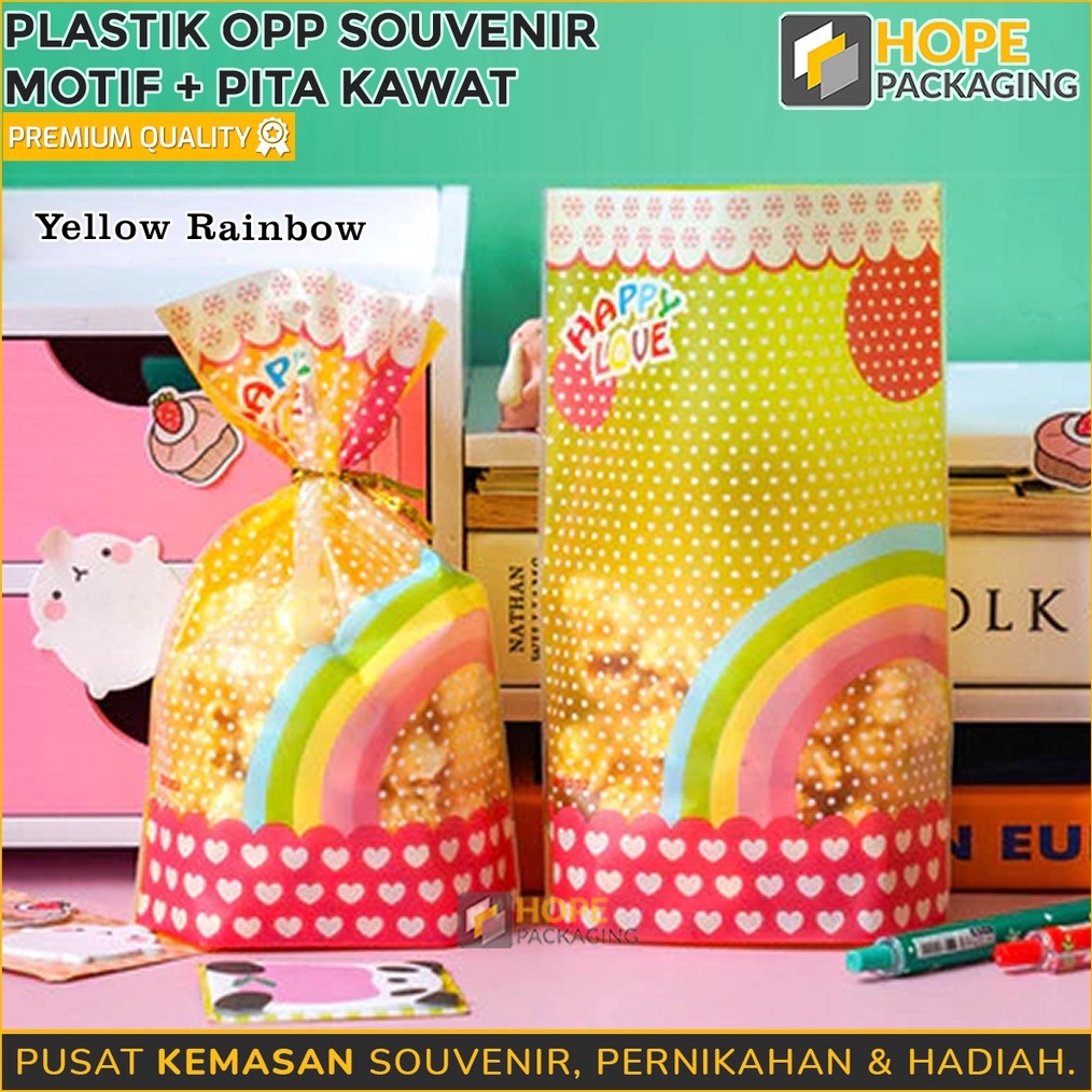 

GEBYAR PROMO Harga 2 Pcs Kantong Plastik Souvenir Snack Ultah Pita Kawat Size M Kemasan Pesta Kantong Snack Souvenir Ultah Plastik OPP Bingkisan Souvenir Hadiah