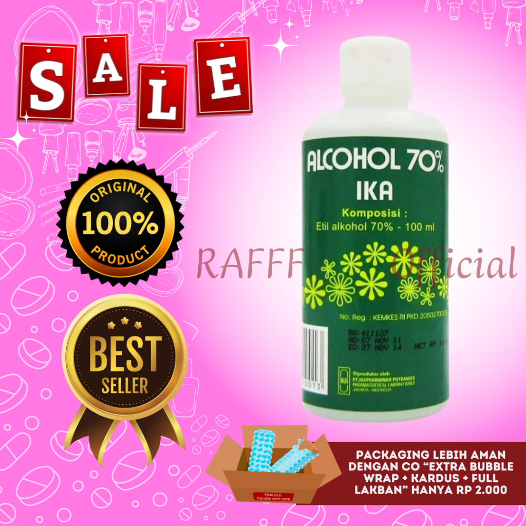 IKA ALKOHOL ANTI INFEKSI 70% (100ml)