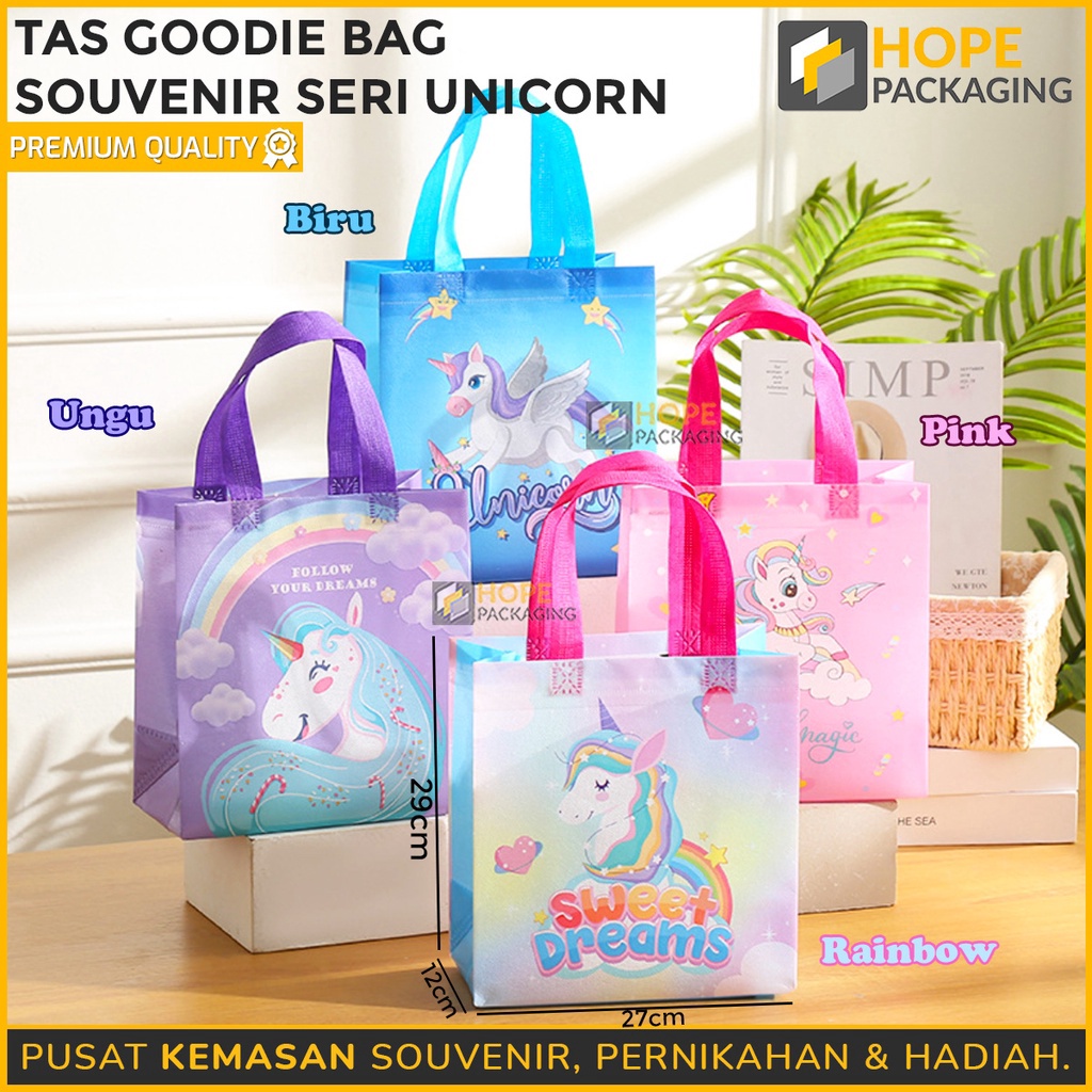 

HEBOH Goodie Bag Hadiah Ulang Tahun Size L 29x 27x12 cm Tas Kado Gift Birthday Goodie Bag Hadiah Ultah Tas Kado Tas Souvenir Hampers