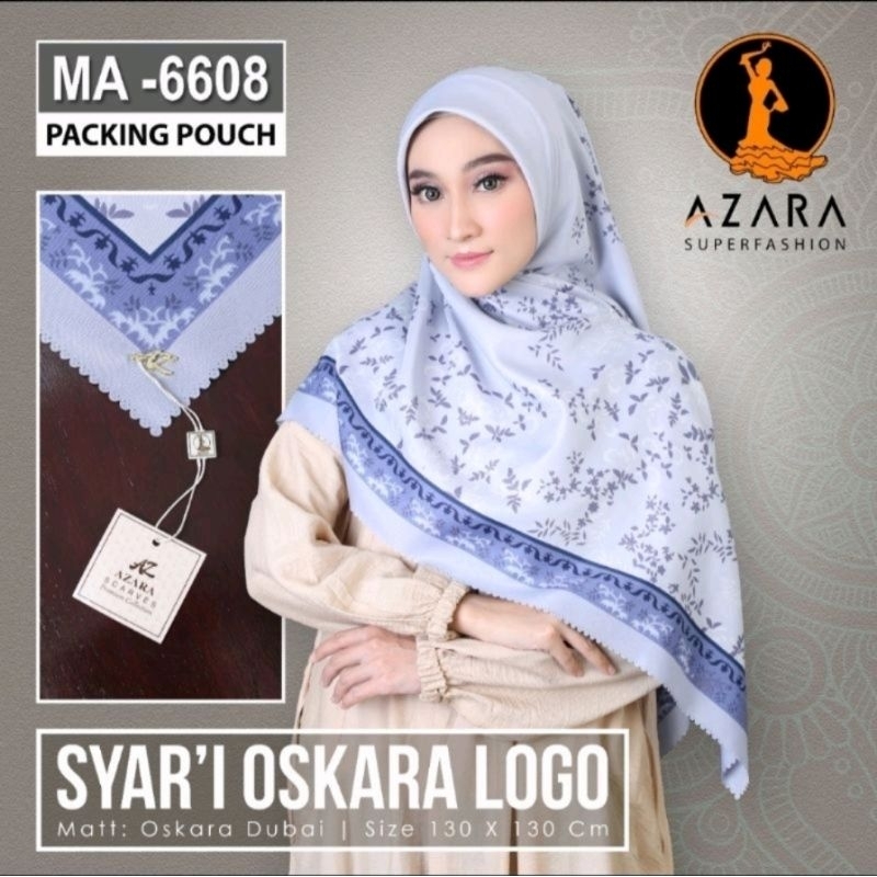 Jilbab Motif Syari Azara Uk. 130x130