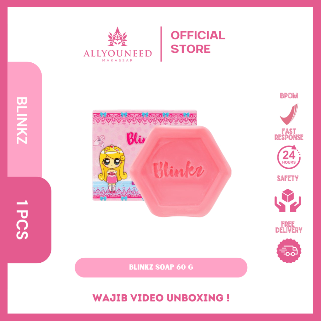 BPOM BLINKZ SOAP SABUN PEMUTIH || Blinkz