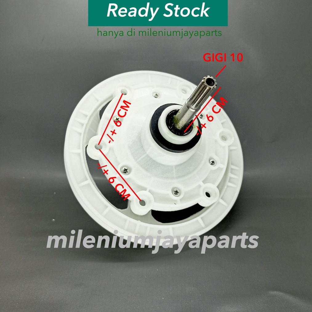 TERDAHSYAT Gearbox Mesin Cuci AKARI 2 Tabung  Gear Box  Girbox Pencuci
