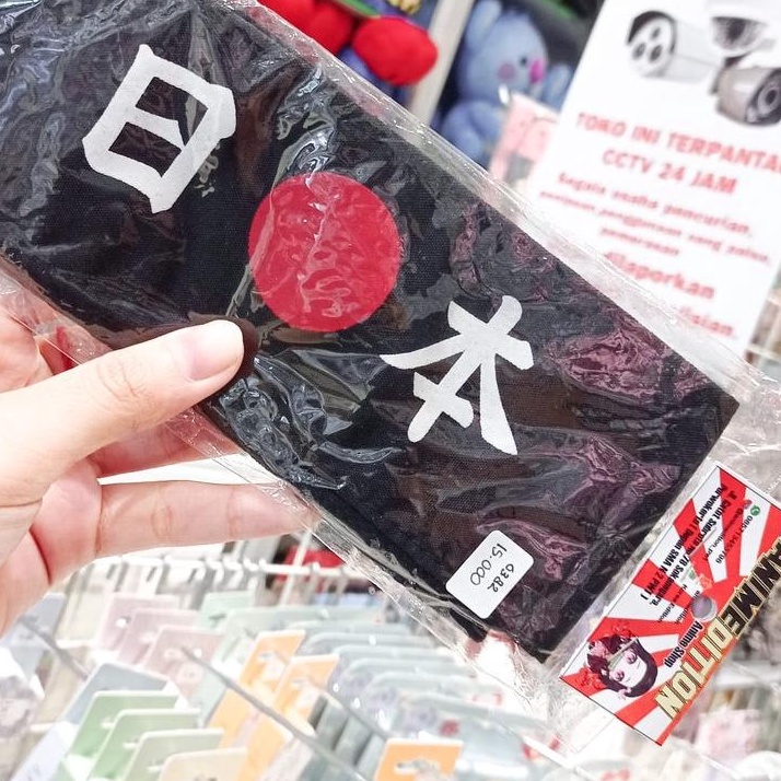Khusus COD Ikat Kepala Head Band Kanji Hachimaki Jepang Semangat Orang Jepang PromolaunchingNew