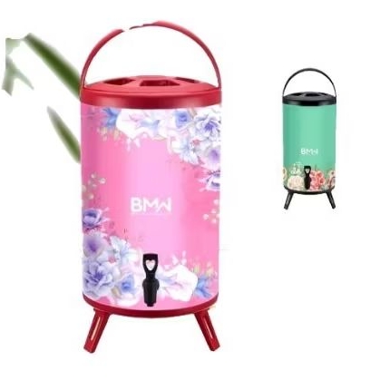 Dispenser Milk Tea Bucket 8 liter Warna