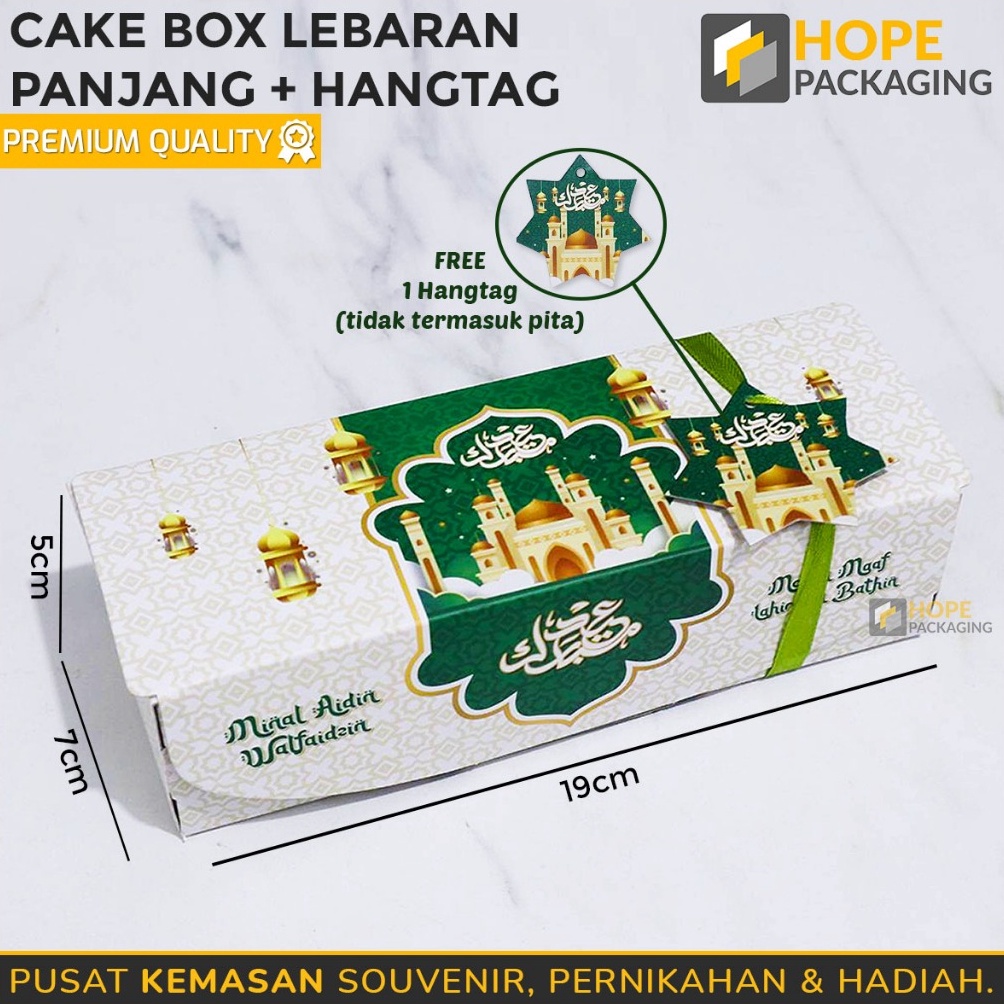 

TOP Harga 5 Pcs Cake Box Lebaran Idul Fitri Kotak Kue Dus Panjang Kue Box Bolu Gulung Kotak Hadiah Box Dus Kue Kering Box Kue