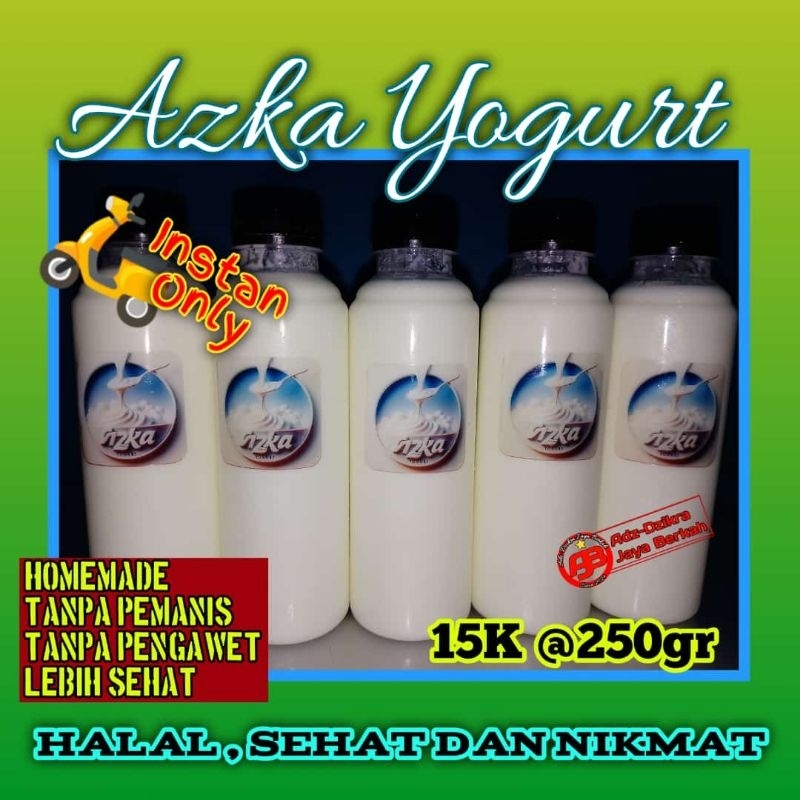 

Yogurt Azka / Yogurt homemade Balikpapan / Yogurt plain / Yogurt Original