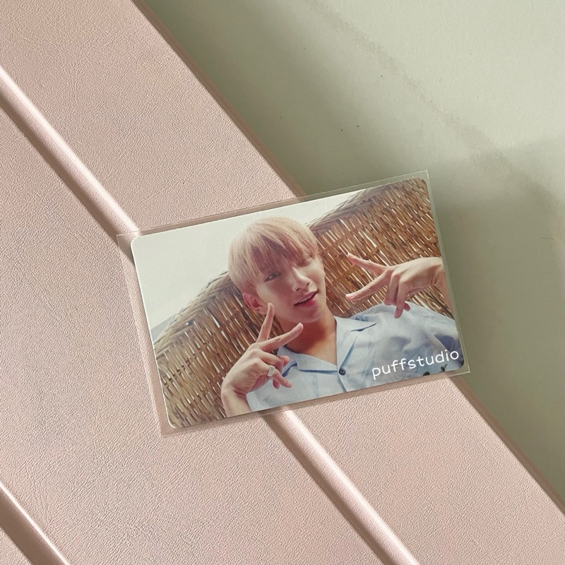 official photocard joshua teen age/ta green