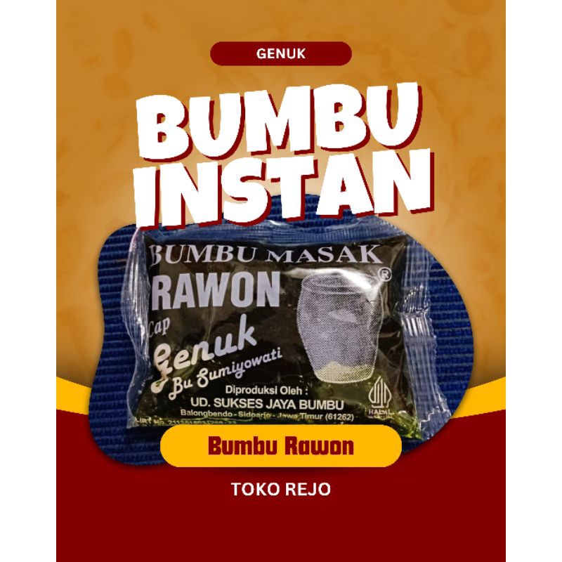 

Bumbu Masak Instan Rawon, Bumbu Masak Rawon, Bumbu Rawon