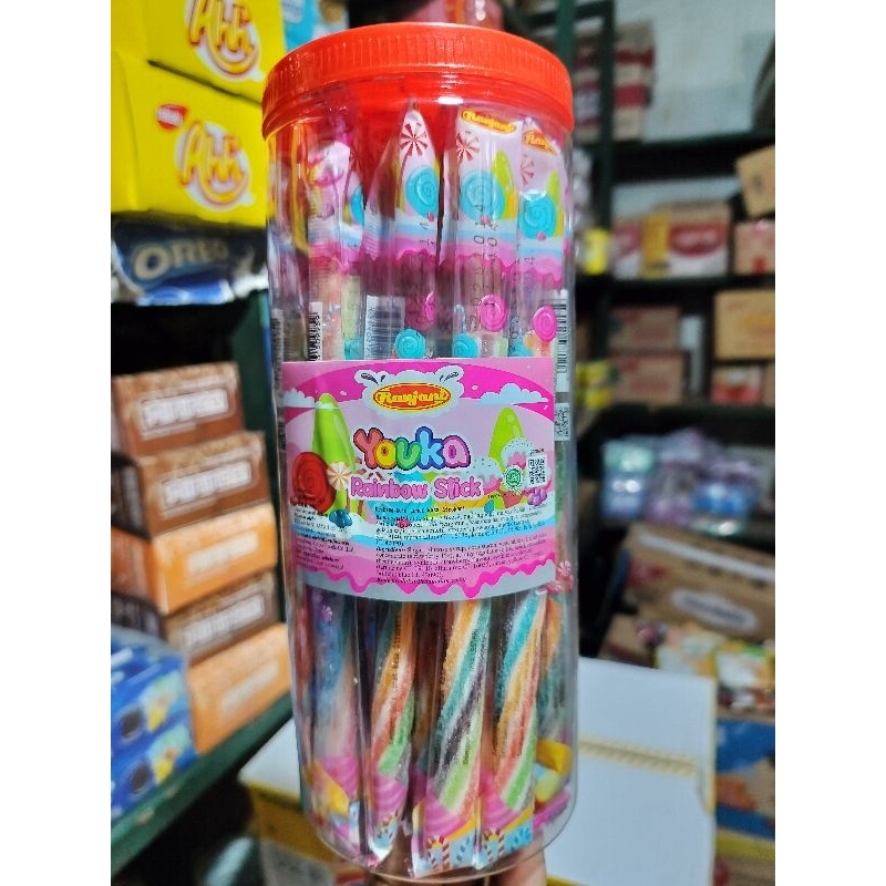 

Youka Rainbow Stick Toples Isi 30Pcs