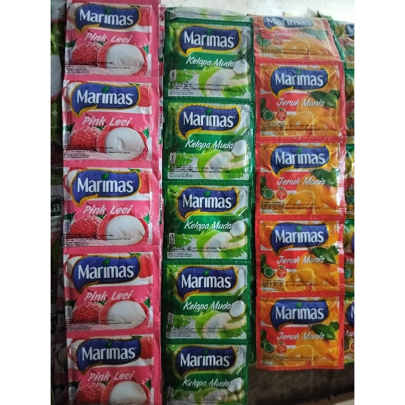 

Minuman Serbuk Marimas Aneka Rasa ( Isi 10 Pcs)