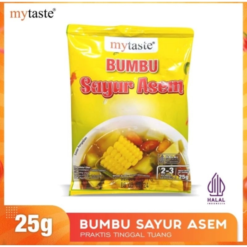 

MY TASTE BUMBU SAYUR ASEM 20GR ORIGINAL