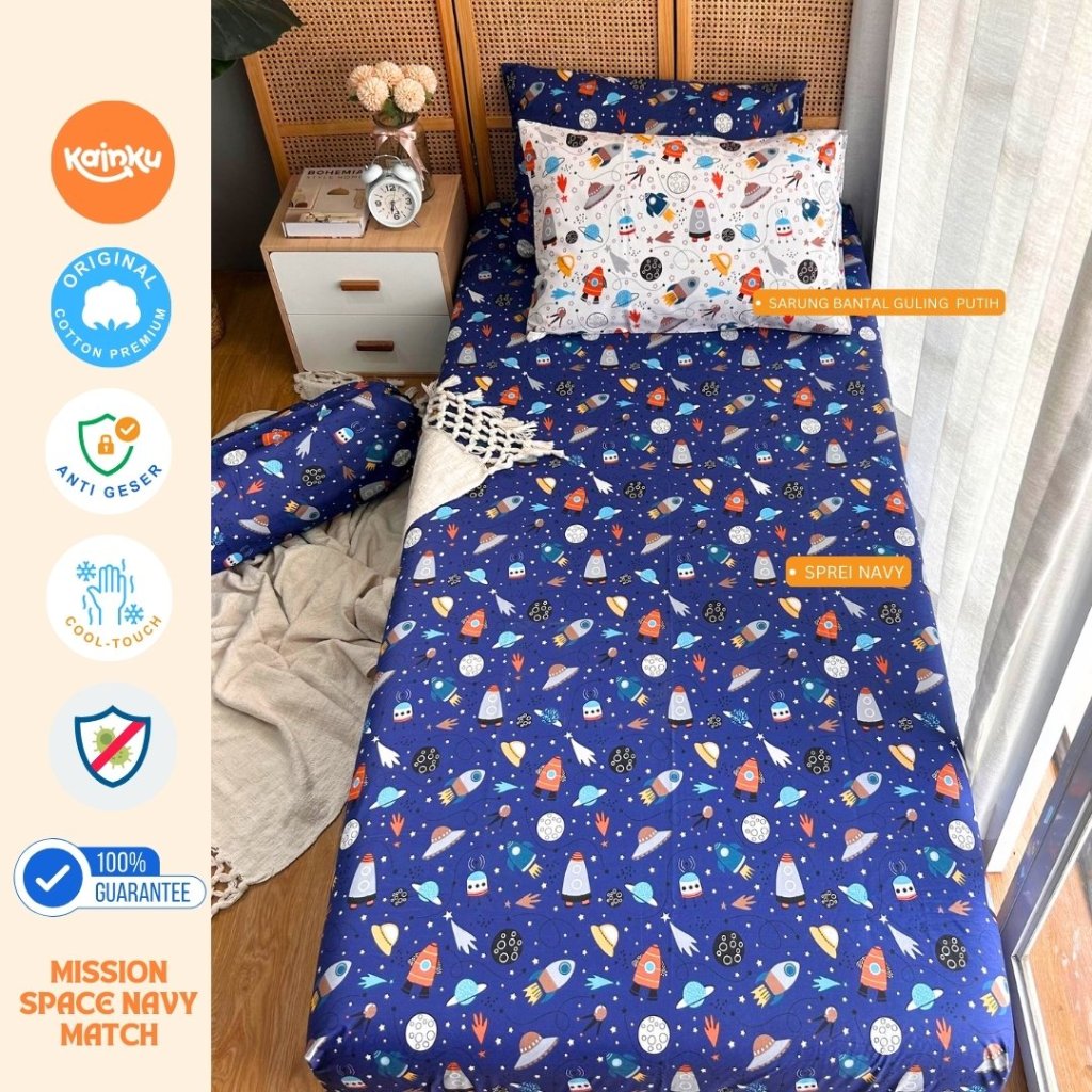 Sprei anak laki-laki mobil-mobilan sprei cars| 90 100 120 160 180x200