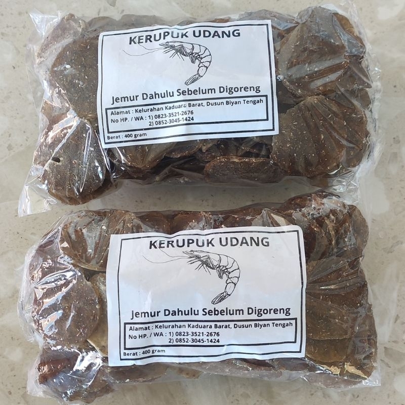 

Kerupuk Udang Mentah 800gr