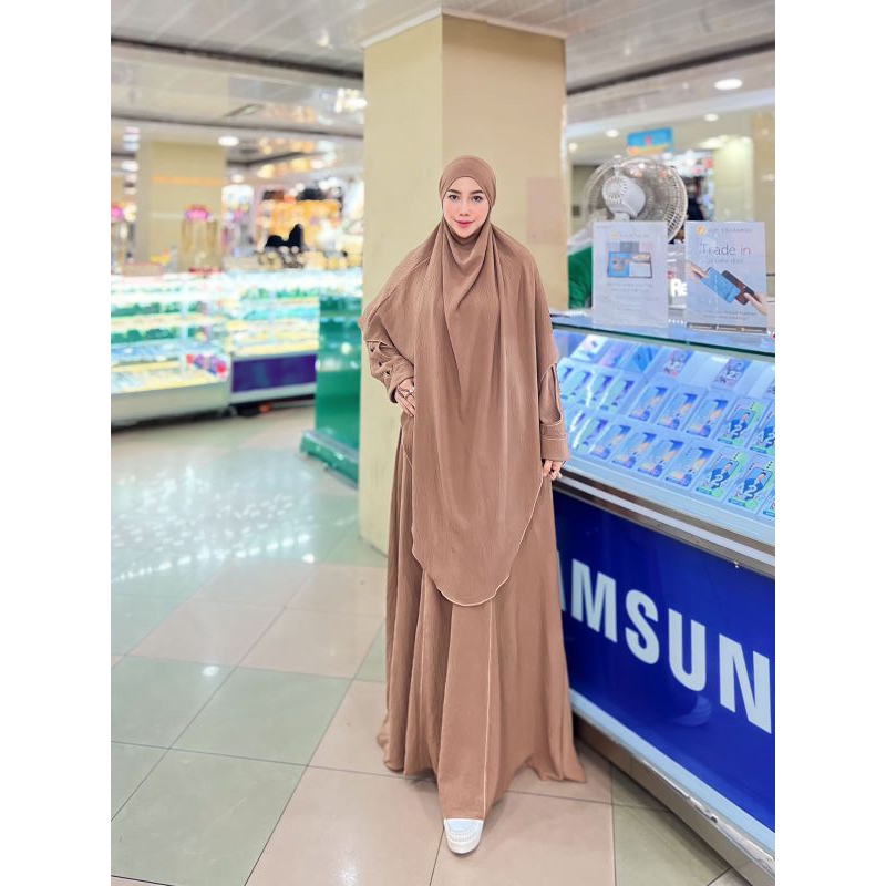 Marwah abaya gamis syari set by D'zhira