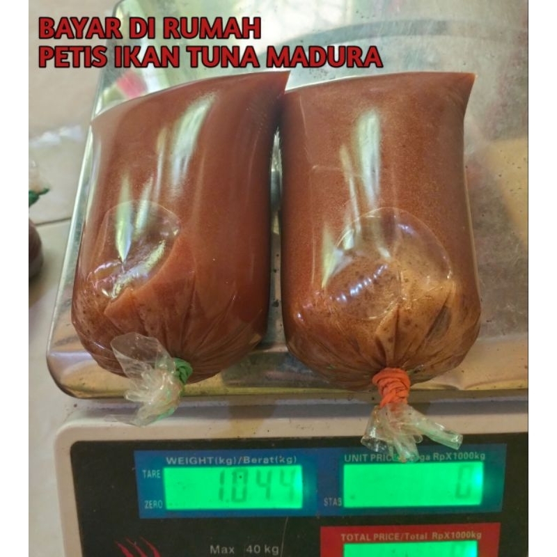 

Super !!! petis ikan tuna dua bungkus 1 kg - petis Madura super - petis viral - petis rujak