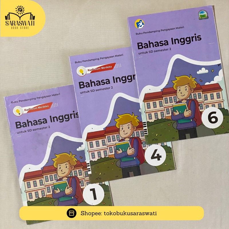 LKS SELARAS BAHASA INGGRIS KLS 1,4,6 SEMESTER 2