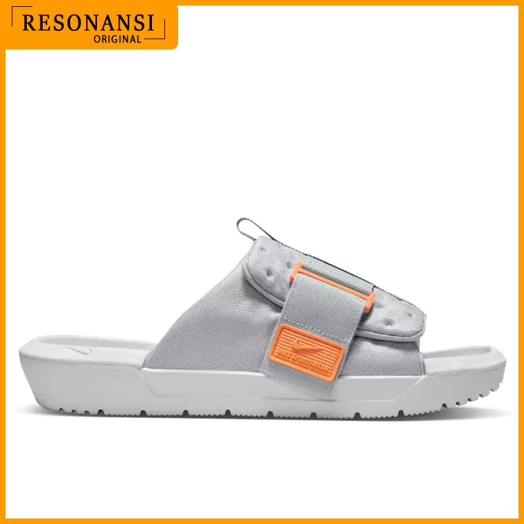 SANDAL PRIA TERBARU NIKE ORIGINAL ASUNA 3 ABU-ABU MUDA EMPUK DAN KEREN