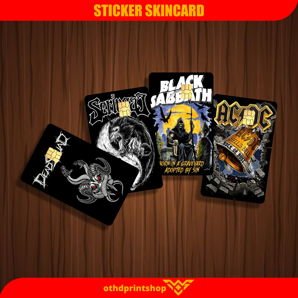 

Stiker Sticker Skin Kartu Atm ATM PELINDUNG KARTU SKIN CARD ATM SIM KTP E-MONEY LEM KUAT ANTI GORES