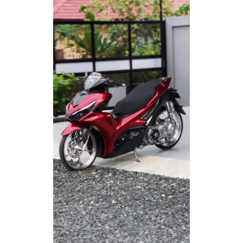 Stiker Decal aerox Nmax mio sporty Warna Merah Candy Premium Quality decal aerox nmax mio sporty mer