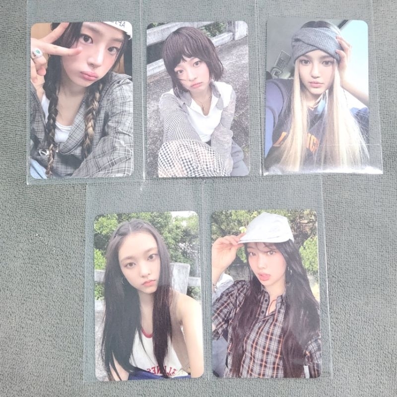 NewJeans Kpopmerch Photocard Pre-order Benefit [POB] - Official from New Jeans Voice Call Event Shop