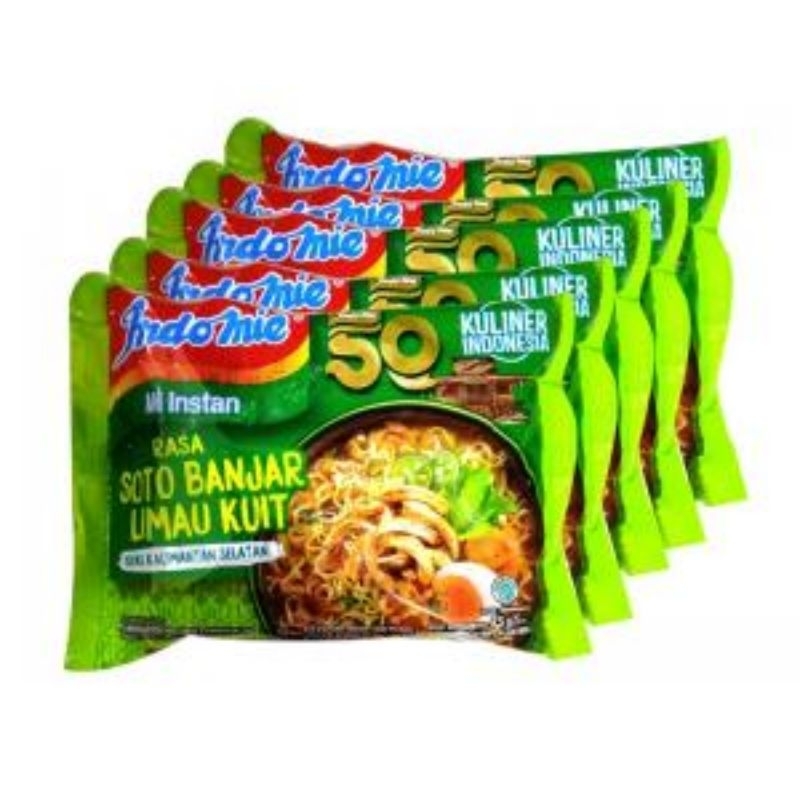 

Mie Instan Indomie Soto Banjar Limau Kulit 5 pcs
