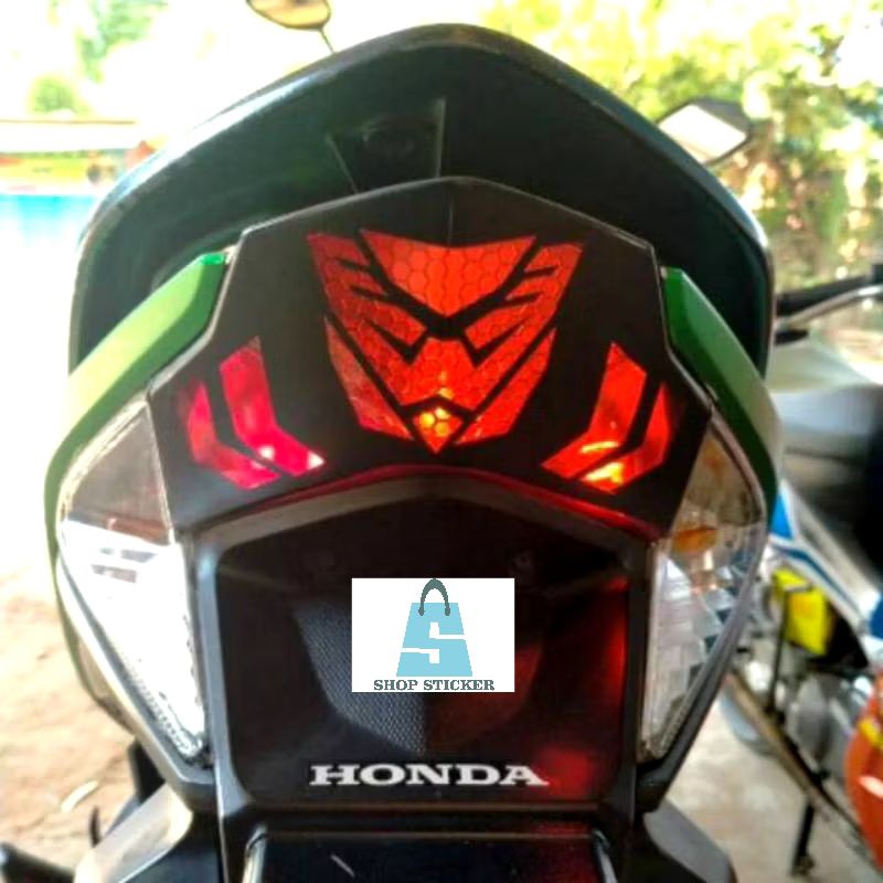 Sticker Stiker Stop Lampu Vario 125 FI OLD/Lama Tahun 2014
