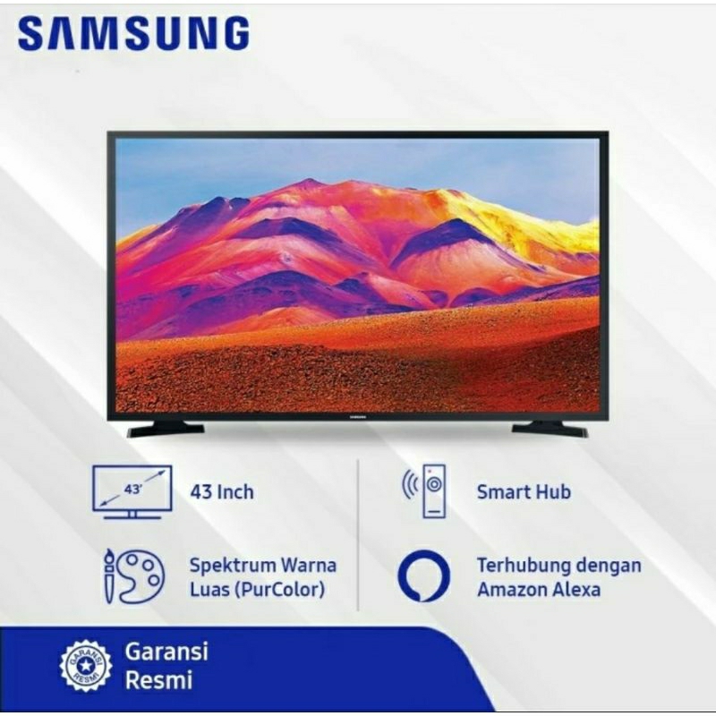 Samsung UA43T6500 Televisi 43" Smart LED TV Garansi Resmi SNI