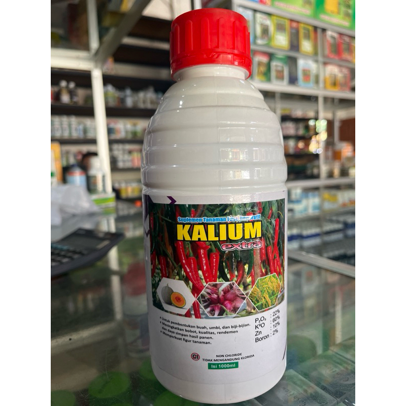 KALIUM EXTRA 1ltr Kalium KCL Cair Booster Buah + ZINC