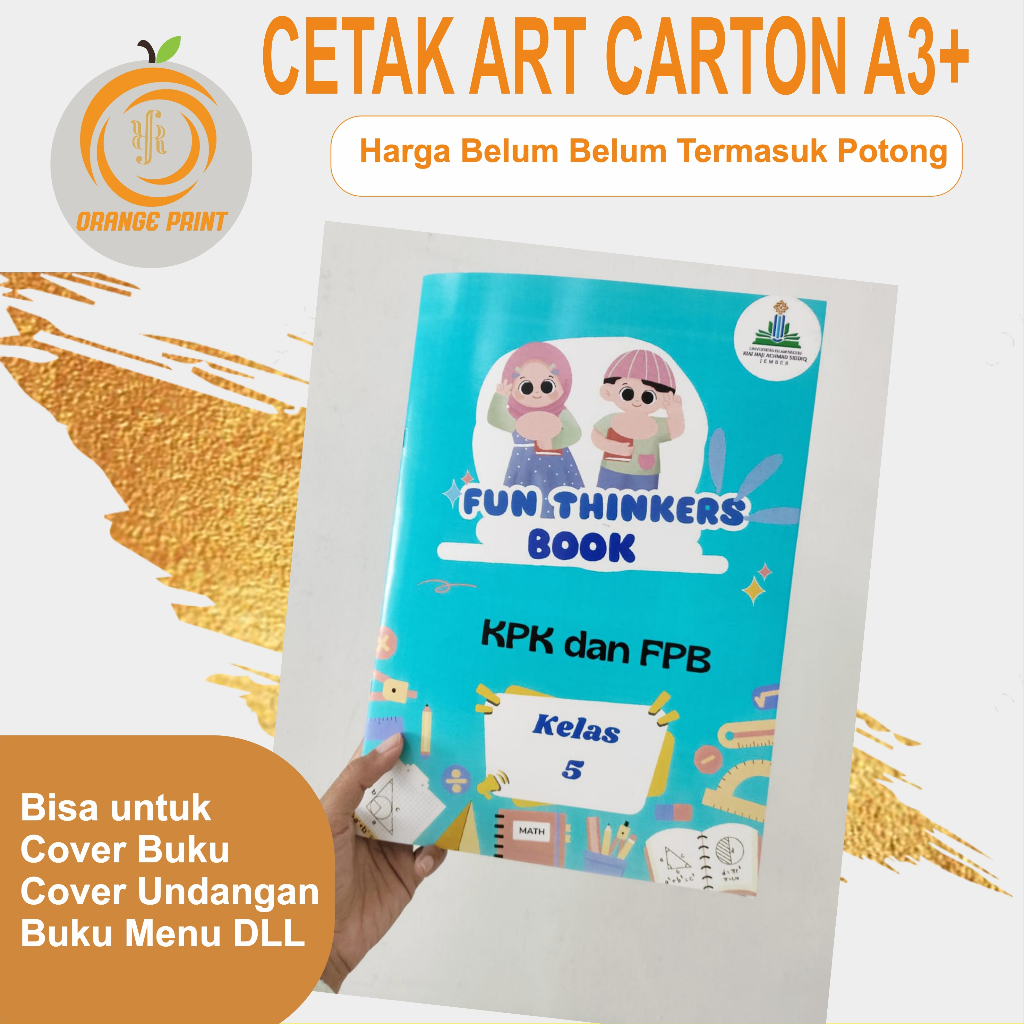 

Cetak Art Carton | PRINT ART CARTON | CETAK A3+ | ART Carton 230-260 | 1 sisi / 2 sisi