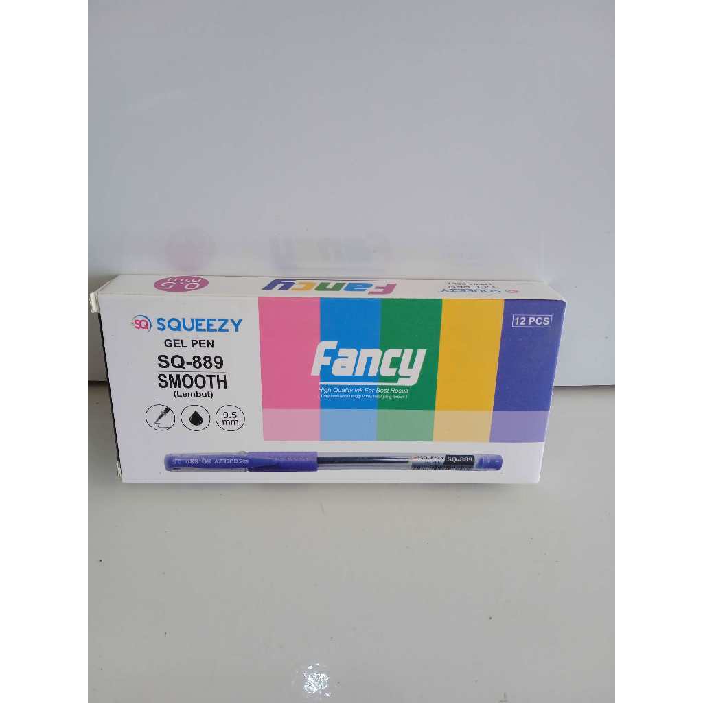 

Pena Tinta merk FANCY - SQUEEZY (1 pack)
