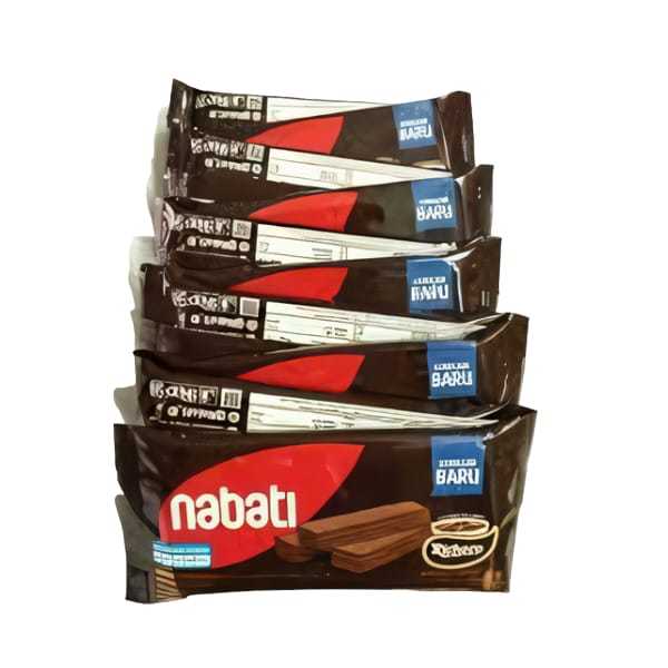 

NABATI WAFER 1K 12BAL X 10PCS COKLAT DAN KEJU 17 gr