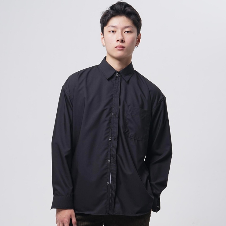 [FUKUSTUDIO] Avenue Oversized Drop Shoulder Shirt