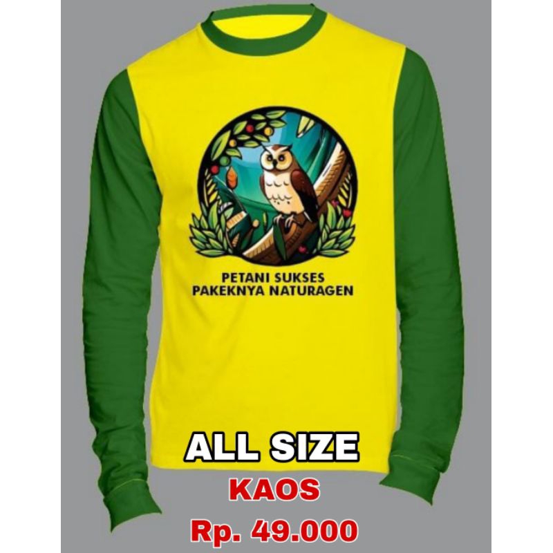 XL Kaos Naturagen Kaos Pupuk naturagen Official Naturagen Jawa barat