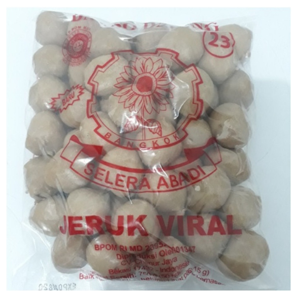 

Bakso Jeruk Viral isi 25 pcs Bakso Selera Abadi