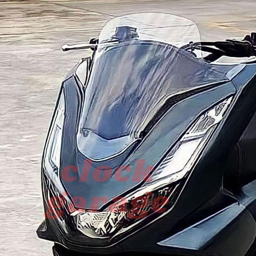 Windshield visor pcx 160 model standar Visor honda pcx 160 bening dan smoke - windshield honda pcx 1