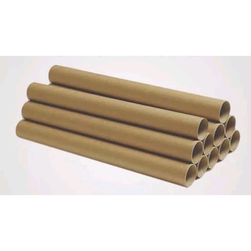 10 pcs papercore kartol roll  , pegangan bunga papercore