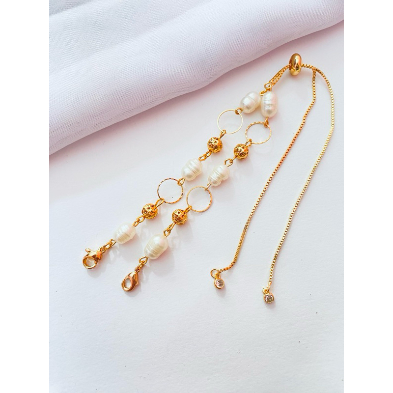 KONEKTOR MASKER | MUTIARA AIR TAWAR | MUTIARA ASLI