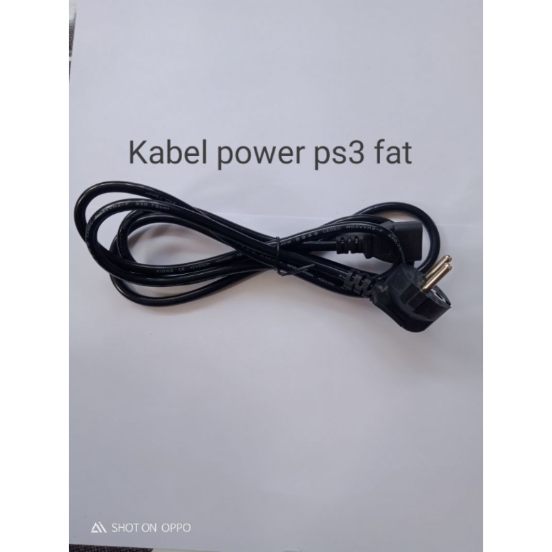 KABEL POWER PS3 FAT/KABEL POWER ORI PS3 FAT