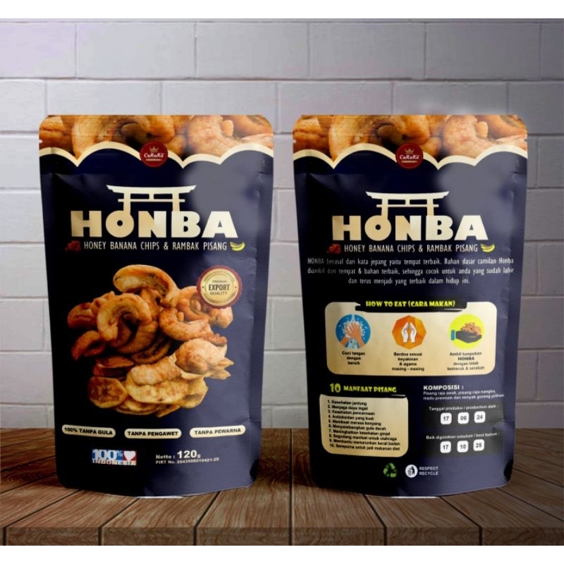 

Honba Carara 120g ( honey banana chips dan rambak pisang )