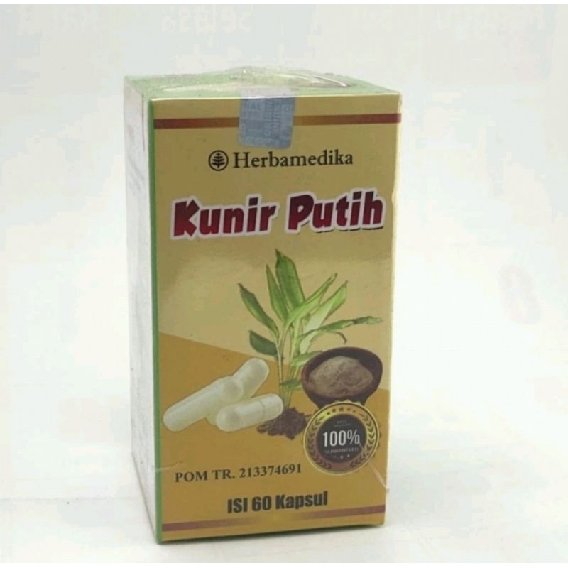 Kunir Putih Herbamedika isi 60 Kapsul