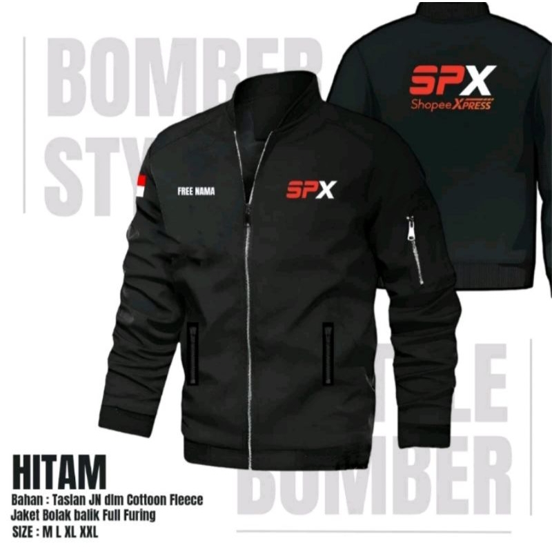 JAKET KURIR SPX EXPRESS / JAKET WINTER RUBBY / JAKET KURIR PAKET / JAKET DRIVER / SHOPEE EXPRESS / J